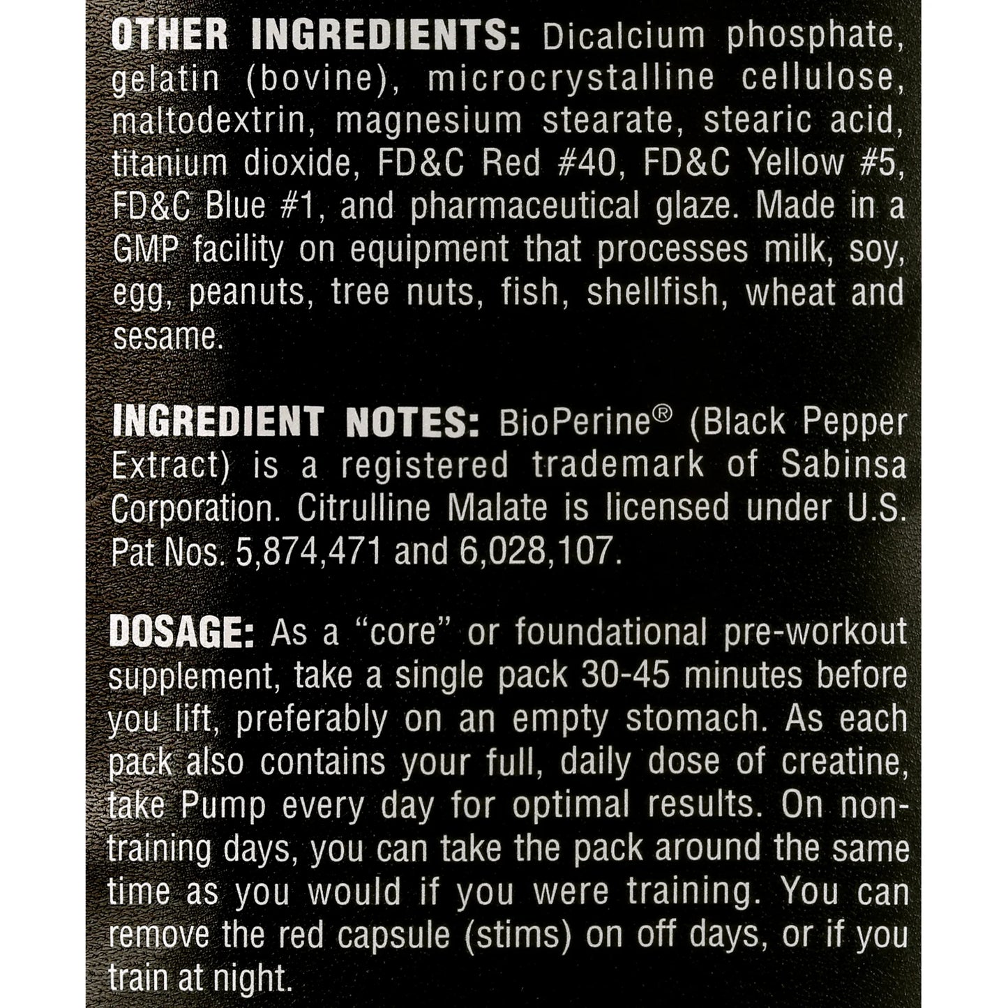 Animal Pump Pre Workout Pack, 30 Ct