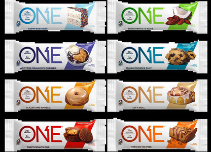 ONE Protein Bar, Cinnamon Roll, 20G Protein, 12 Ct
