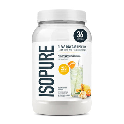 , Infusions 100% Whey Protein Isolate, 20 G Protein Powder, Pineapple Orange Banana, 1.98 Lb, 36 Servings