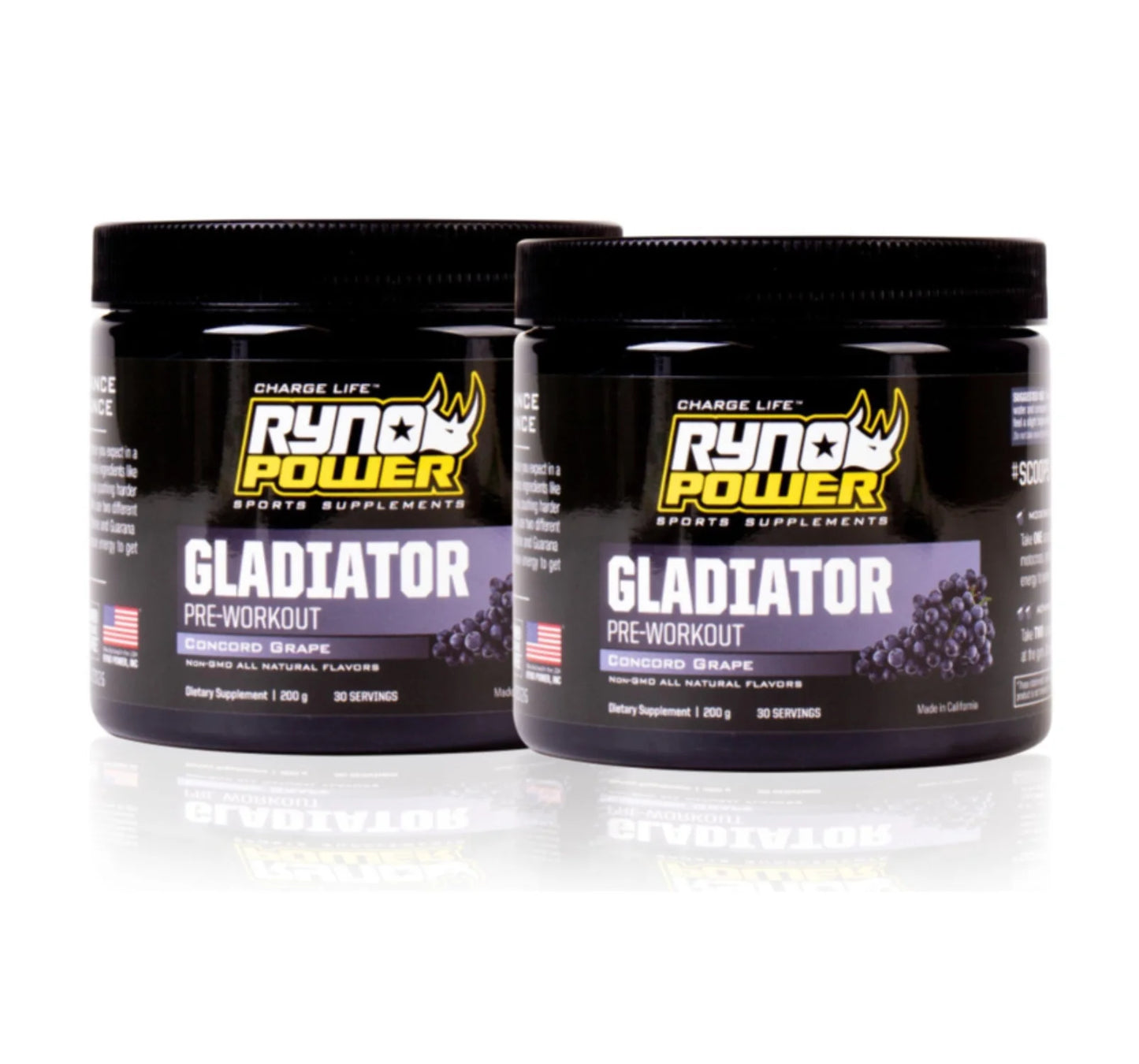 Gladiator Pre-Workout Drink Mix - Strawberry Lemonade, 30 Servings