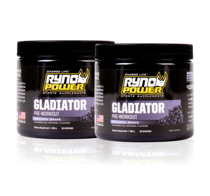 Gladiator Pre-Workout Drink Mix - Strawberry Lemonade, 30 Servings