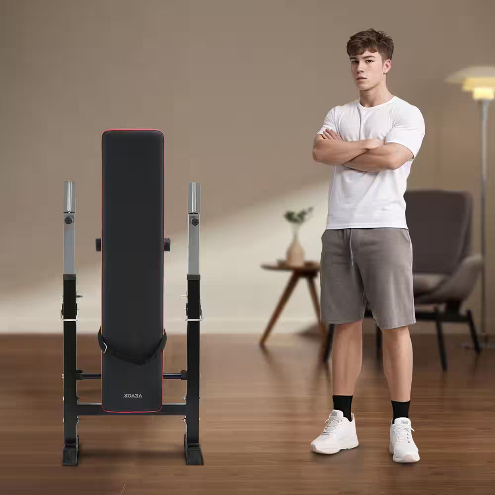 Weight Bench, Adjustable Weight Bench for Full Body Workout, 400 Lbs. Exercise Sit up Bench for Home Strength Training