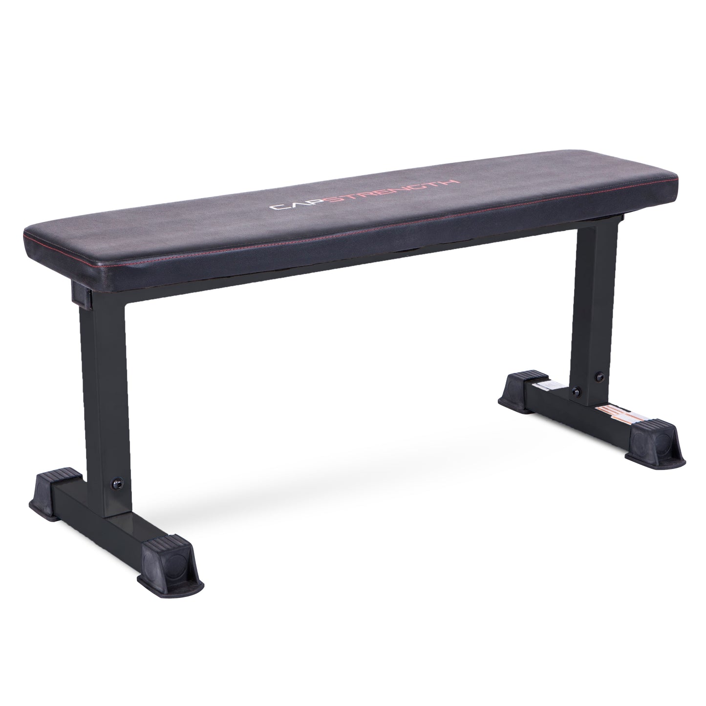 Strength Flat Utility Weight Bench (600 Lb Weight acity), Black