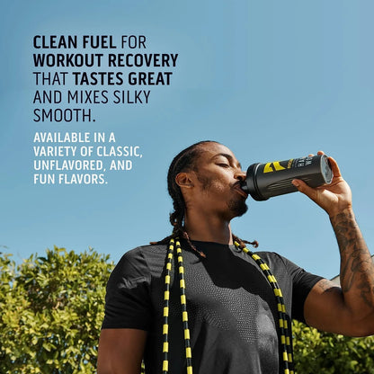 100% Whey, Native Whey Protein Blend - Clean Post Workout Recovery, Digesting, Zero Artificial Flavors & Sweeteners, Gluten Free, 5.5G BCAA, 2.6G Leucine, Vanilla Bean 4 Lb.