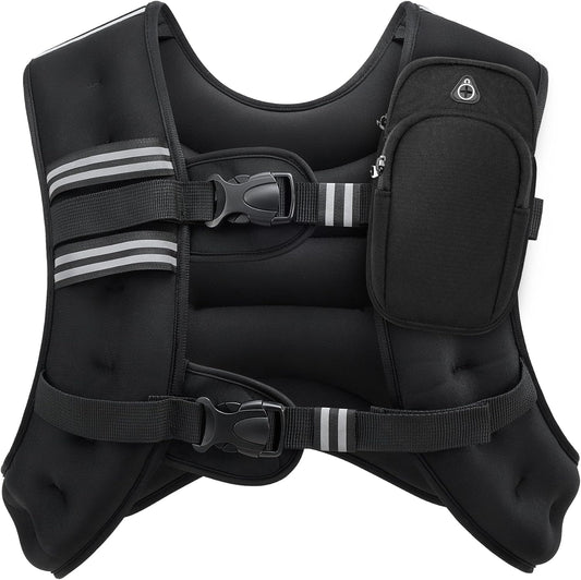 Weighted Vest, 20Lb Weight Vest-Reflectiv