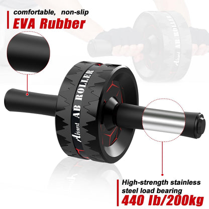 Abiarst Ab Roller Wheel, Abs Workout Equipment for Abdominal & Core Strength ...Abiarst Ab Roller Wheel, Abs Workout Equipment for Abdominal & Core Strength ...