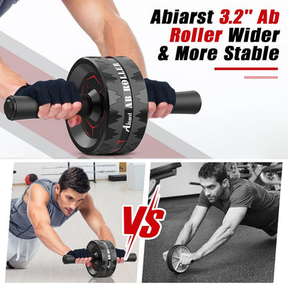 Abiarst Ab Roller Wheel, Abs Workout Equipment for Abdominal & Core Strength ...Abiarst Ab Roller Wheel, Abs Workout Equipment for Abdominal & Core Strength ...