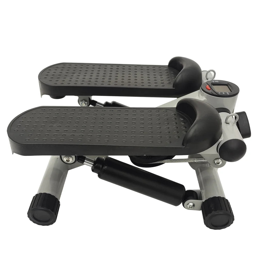 Mini Stepper Trainer Air Stepper Adjustable Pressure Exercise Machine with LCD Display for Stepping Fitness