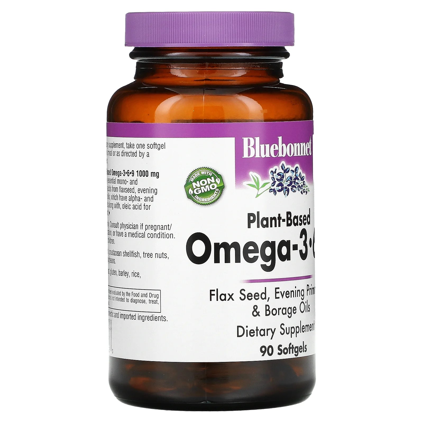 Plant Based Omega 3-6-9, 1000Mg, 90Ct