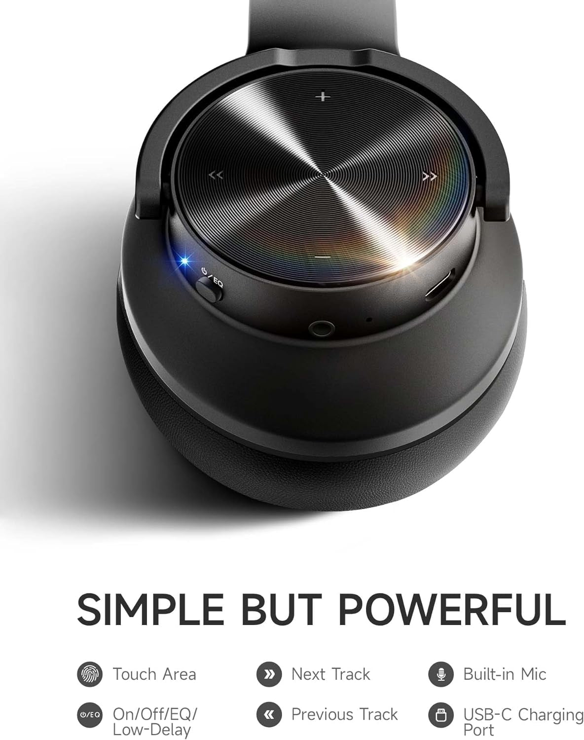 B8 Bluetooth Headphones, 120H Playtime Headphones Wireless BluetoothB8 Bluetooth Headphones, 120H Playtime Headphones Wireless Bluetooth