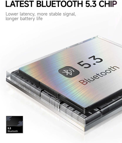 B8 Bluetooth Headphones, 120H Playtime Headphones Wireless BluetoothB8 Bluetooth Headphones, 120H Playtime Headphones Wireless Bluetooth