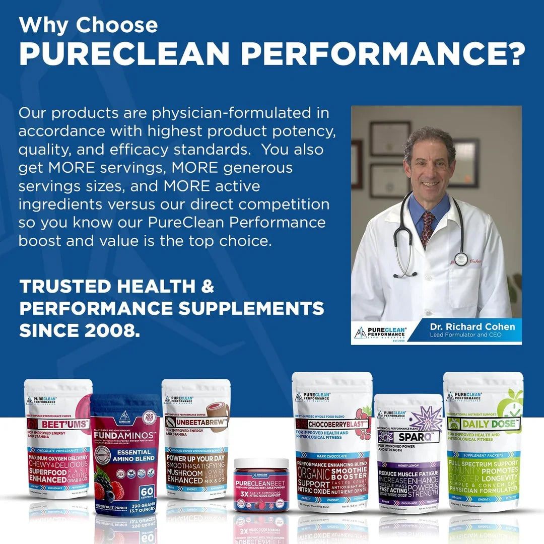 SPARQ Peak ATP Power & Performance Booster – 500Mg ATP, D-Ribose, DMG & NAD+ – Boosts Muscle Mass, Energy, Stamina, Strength & Recovery – Caffeine-Free Pre-Workout Powder