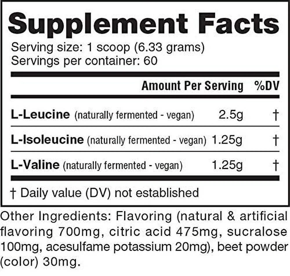 BCAA 5000 Watermelon Flavor - 0.9 lbs.' - BCAA 5000 Watermelon - 0.9 Lbs.