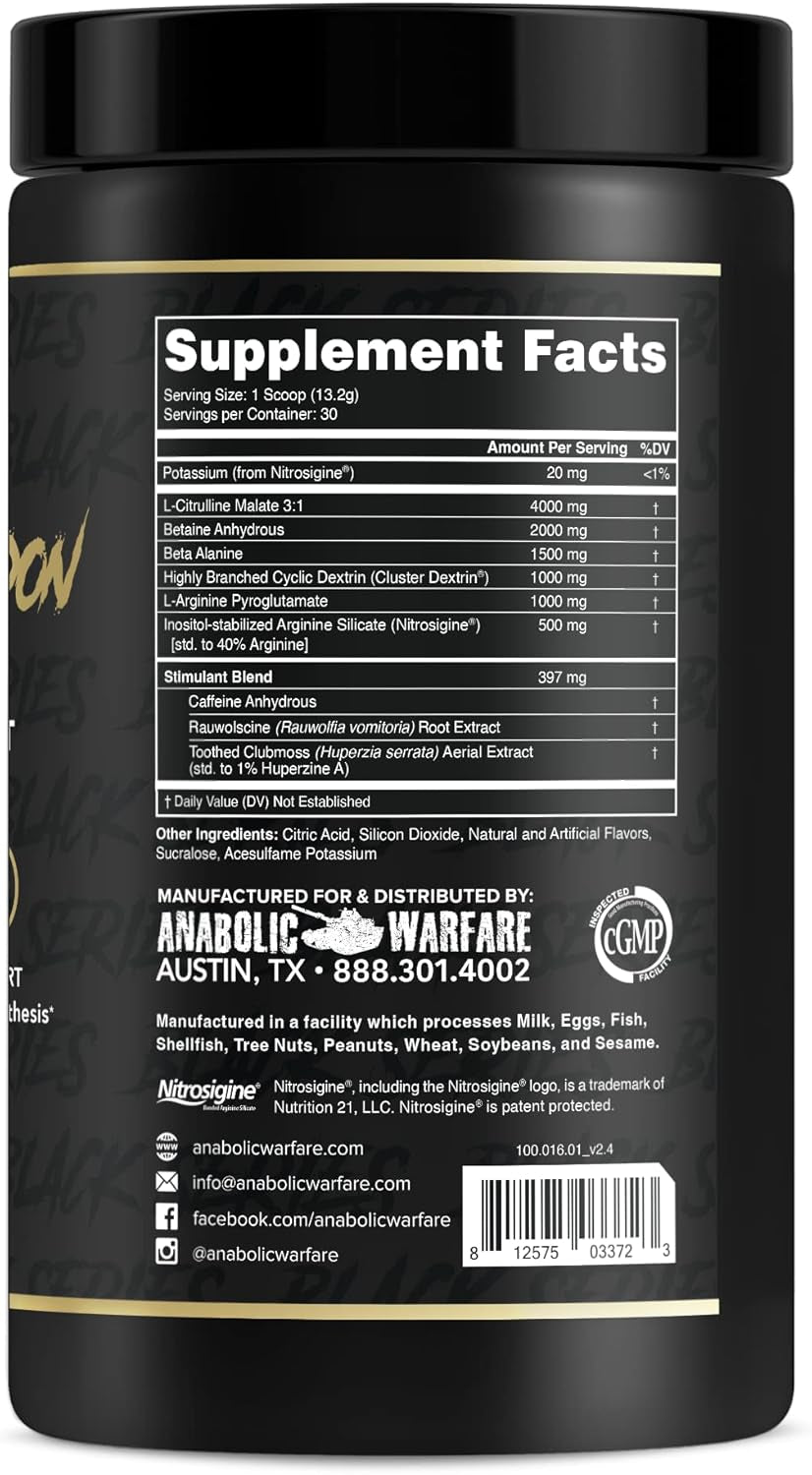 Nuclear Armageddon Pre Workout Powder Pre-Workout for Men & Women with L-Citrulline, Beta Alanine Powder and Caffeine (Fruit Explosion - 30 Servings)