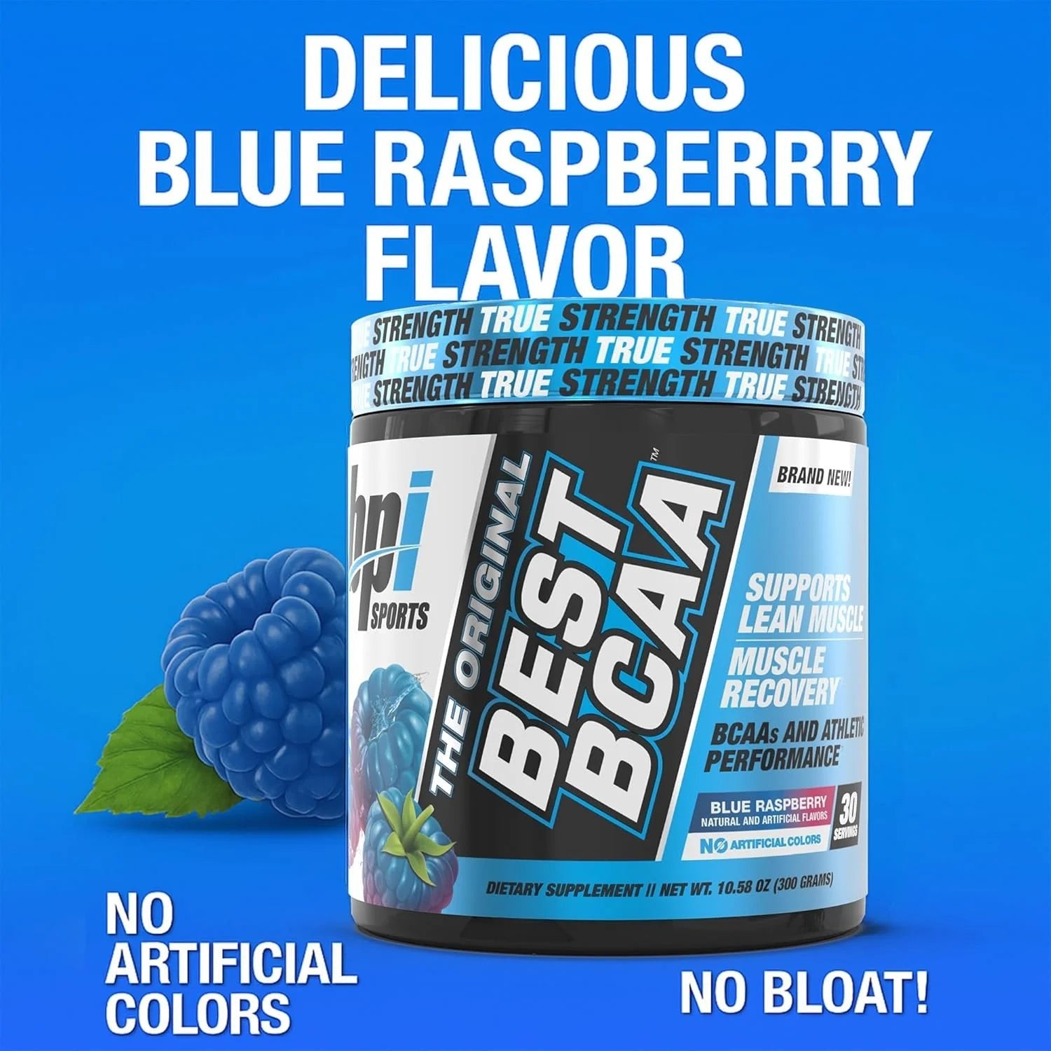 Best BCAA Powder, Blue Raspberry, 10.58 Oz, 30 Servings, Amino Acids for Muscle RecoveryBest BCAA Powder, Blue Raspberry, 10.58 Oz, 30 Servings, Amino Acids for Muscle Recovery