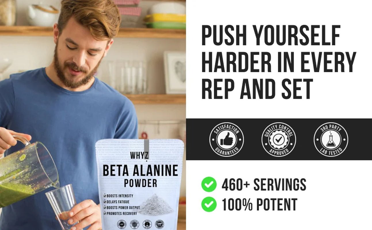 Beta Alanine Powder, Promotes Recovery, 350G, 467 ServingsBeta Alanine Powder, Promotes Recovery, 350G, 467 Servings
