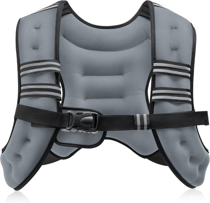 Weighted Vest, 20Lb Weight Vest-Reflectiv