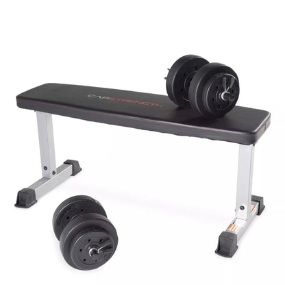 CAP Strength Flat Weight Bench - Gray/BlackCAP Strength Flat Weight Bench - Gray/Black