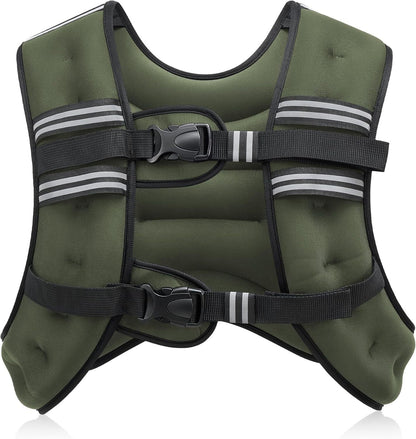 Weighted Vest, 20Lb Weight Vest-Reflectiv