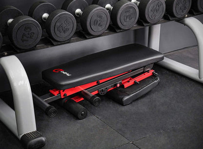 Adjustable Weight Bench, Folding Weight Lifting Bench, Workout Benches for Home, Incline/Decline Bench for Full Body Workout, Strength Training Benches, Gym Bench with Fitness Resistance Bands