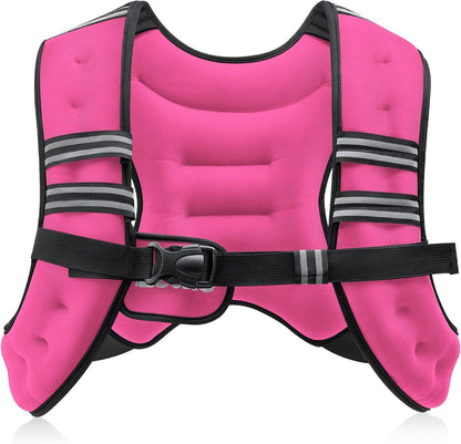 Weighted Vest, 20Lb Weight Vest-Reflectiv