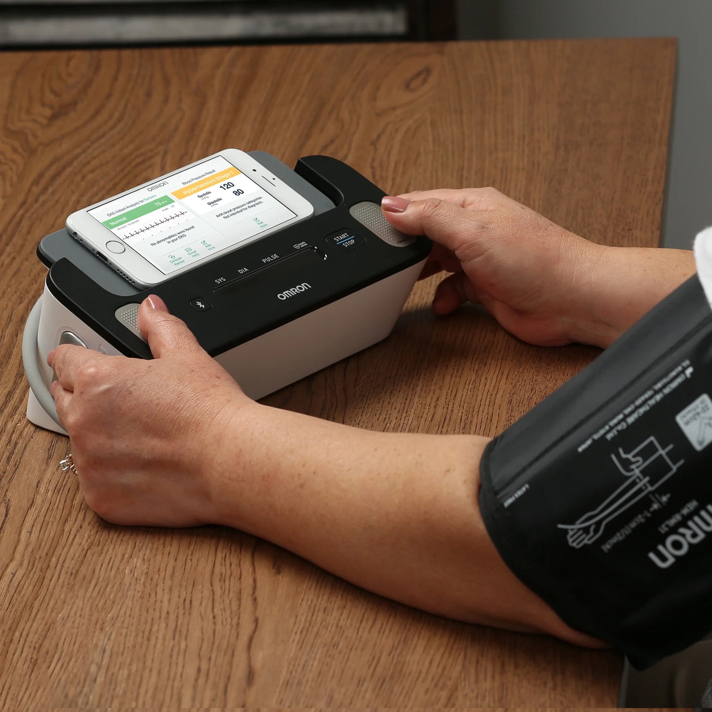Complete Upper Arm Blood Pressure Monitor & EKG