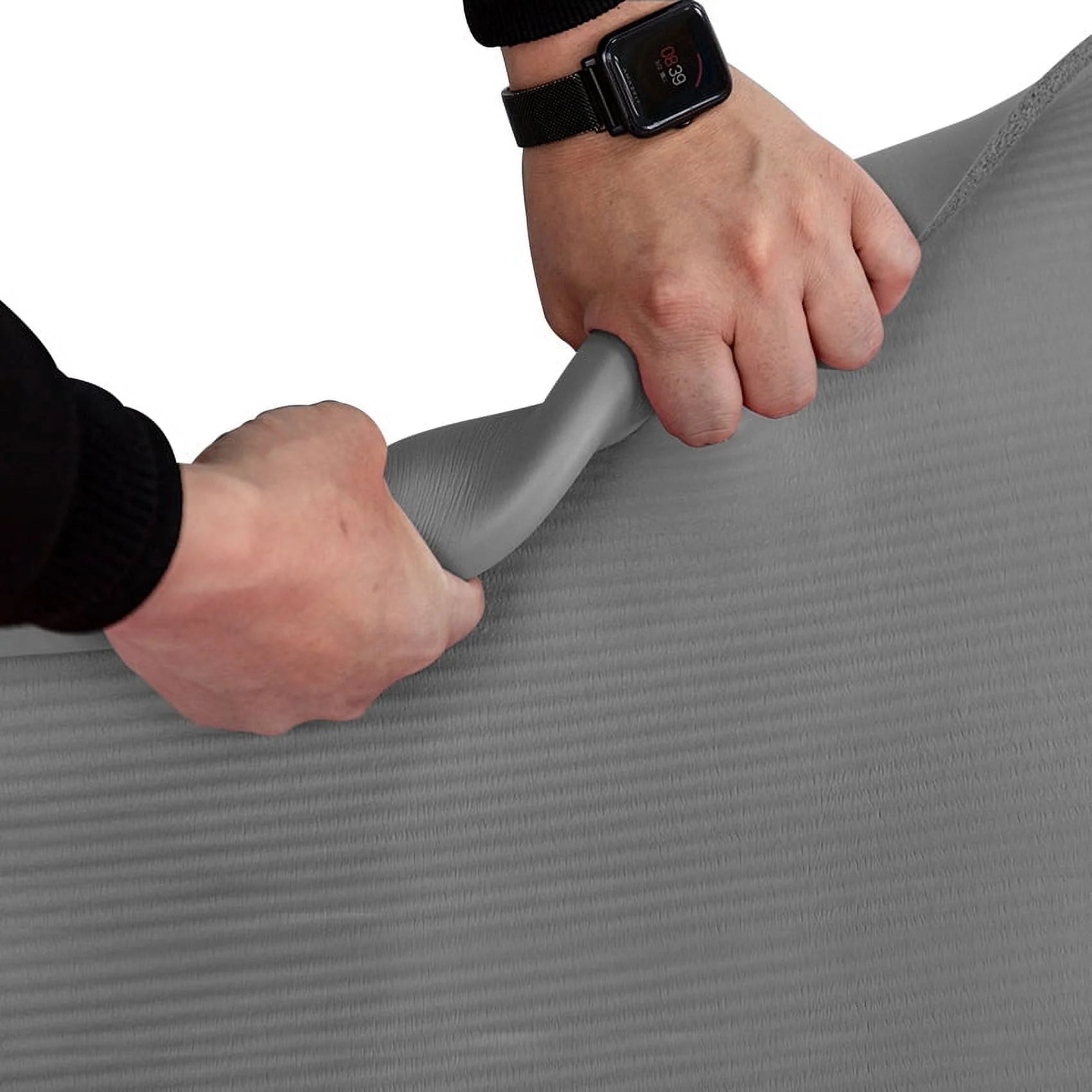 Extra Thick Yoga Mat 31.5"X72"X0.39" Thickness 9Mm - Eco Friendly Material - with High Density Anti - Tear Exercise BolsterExtra Thick Yoga Mat 31.5"X72"X0.39" Thickness 9Mm - Eco Friendly Material - with High Density Anti - Tear Exercise Bolster