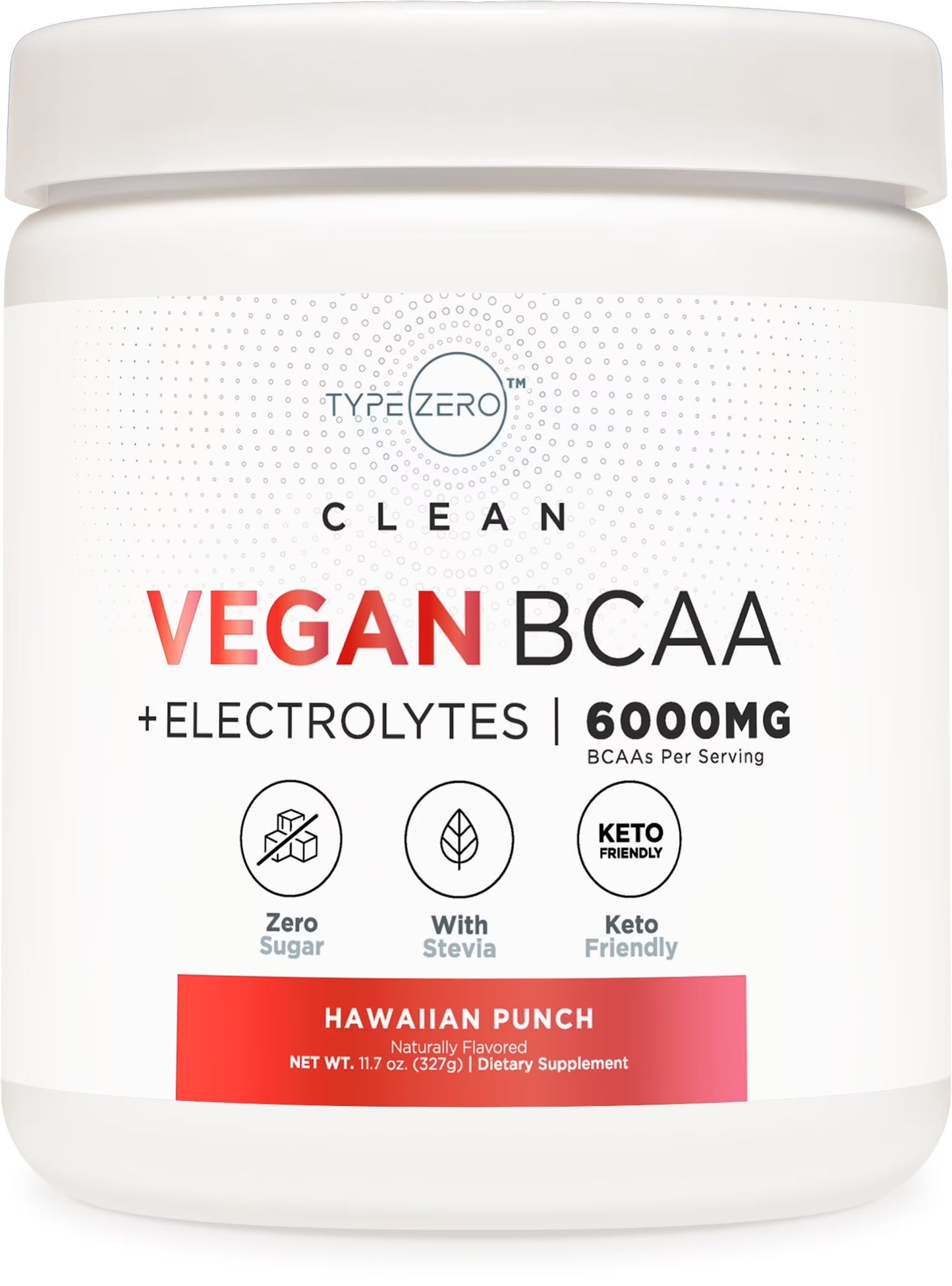 Ultra Clean Vegan BCAA Powder + Electrolytes (Tropical Punch | 6G)