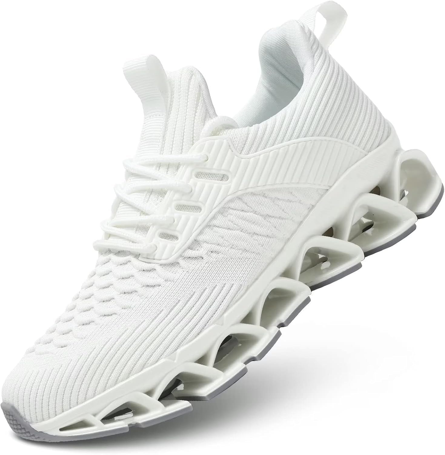 Womens Slip-Ins Running Shoes Blade Tennis Walking Sneakers Comfortable Fashion Non Slip Work Sport Shoes Gym Trainers