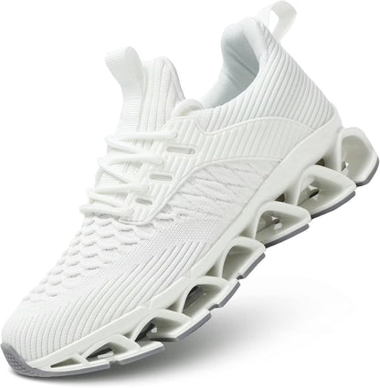 Womens Slip-Ins Running Shoes Blade Tennis Walking Sneakers Comfortable Fashion Non Slip Work Sport Shoes Gym Trainers