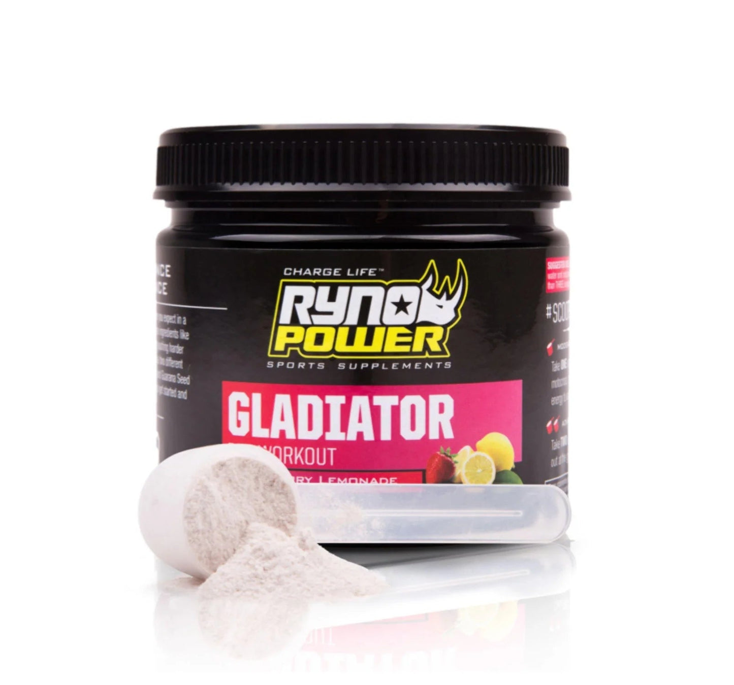 Gladiator Pre - Workout Drink Mix - Strawberry Lemonade, 30 ServingsGladiator Pre - Workout Drink Mix - Strawberry Lemonade, 30 Servings
