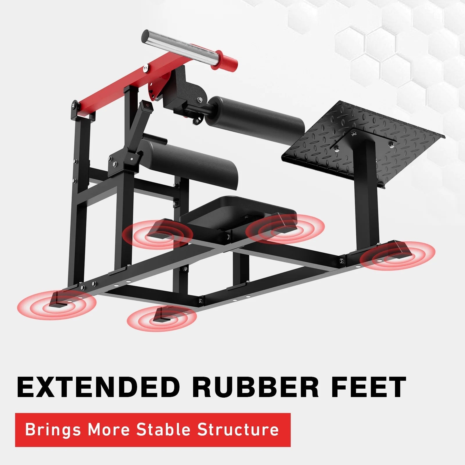 Hip Thrust Machine, Plate - Loaded Glute Bridge Machine with Blanced Hip Pad, Butt Exercise Workout Equipment with 3 Adjustable Height PositionsHip Thrust Machine, Plate - Loaded Glute Bridge Machine with Blanced Hip Pad, Butt Exercise Workout Equipment with 3 Adjustable Height Positions