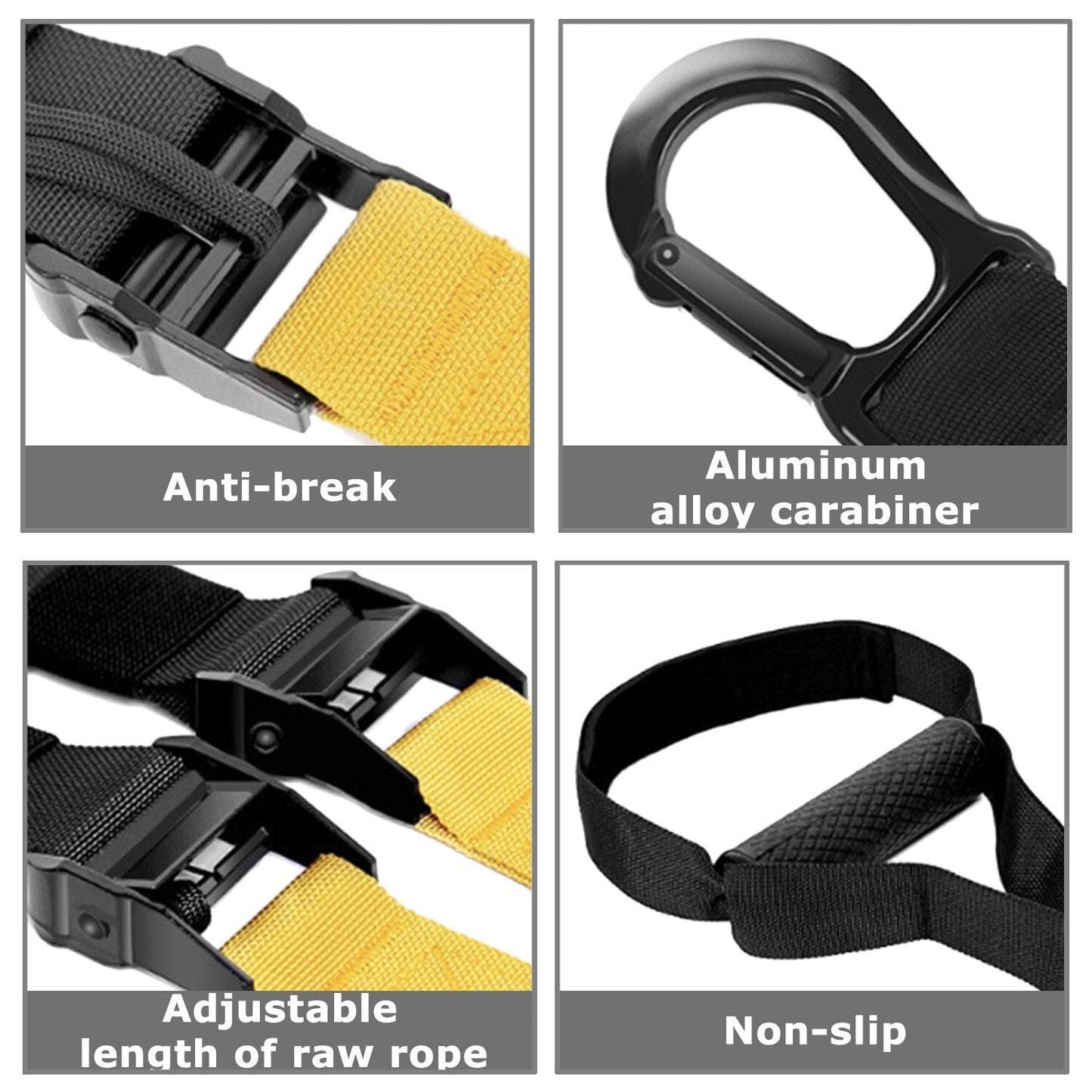 Home Gym Suspension Resistance Strength Training Fitness Straps Workout TrainerHome Gym Suspension Resistance Strength Training Fitness Straps Workout Trainer