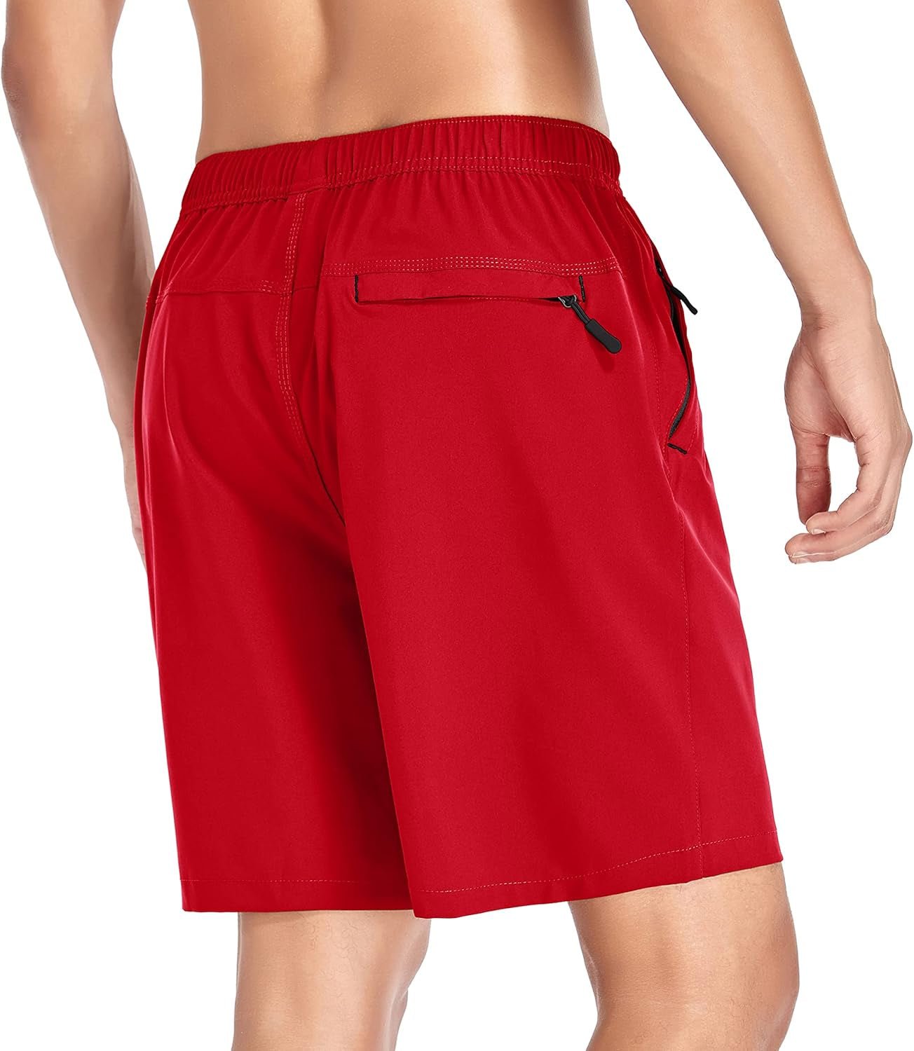 Men'S Gym Shorts Sports Quick Dry Workout Running or Casual Training Short with Zipper PocketsMen'S Gym Shorts Sports Quick Dry Workout Running or Casual Training Short with Zipper Pockets
