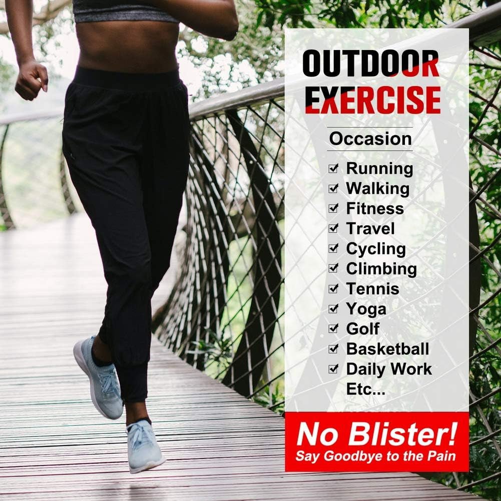 Merino Wool Compression Support Ankle Running Hiking Socks for Men Women, Soft Thick Cushion Tab Socks 3/6 PairsMerino Wool Compression Support Ankle Running Hiking Socks for Men Women, Soft Thick Cushion Tab Socks 3/6 Pairs