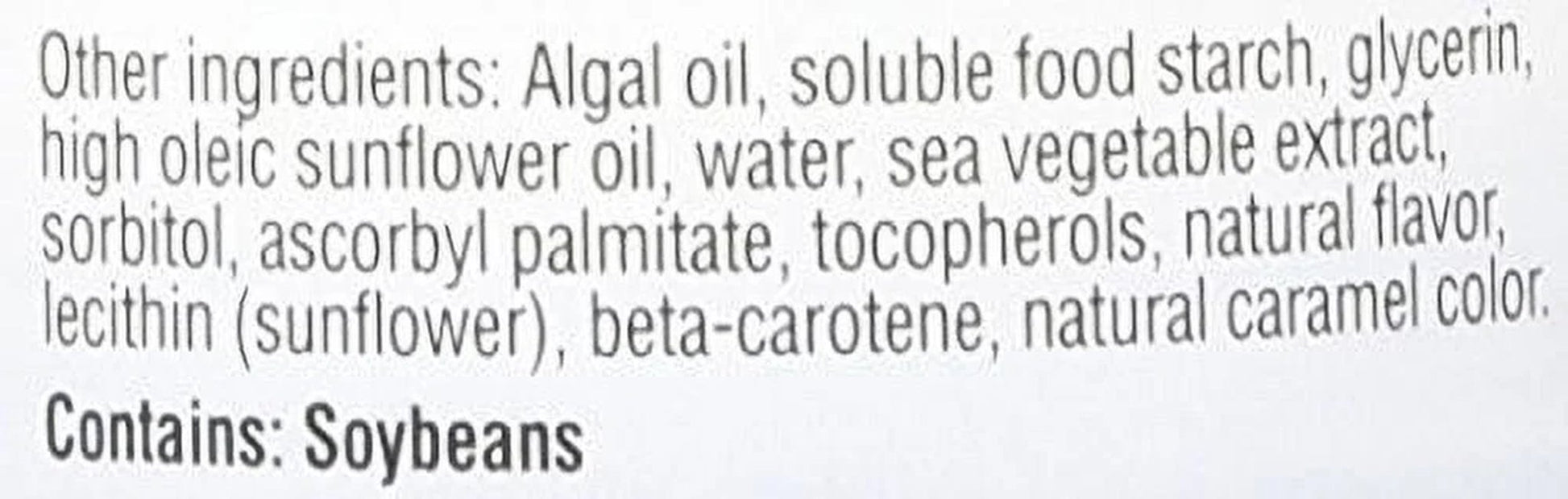 Natural Omega - 3 Vegetarian DHA 200Mg, 60CtNatural Omega - 3 Vegetarian DHA 200Mg, 60Ct