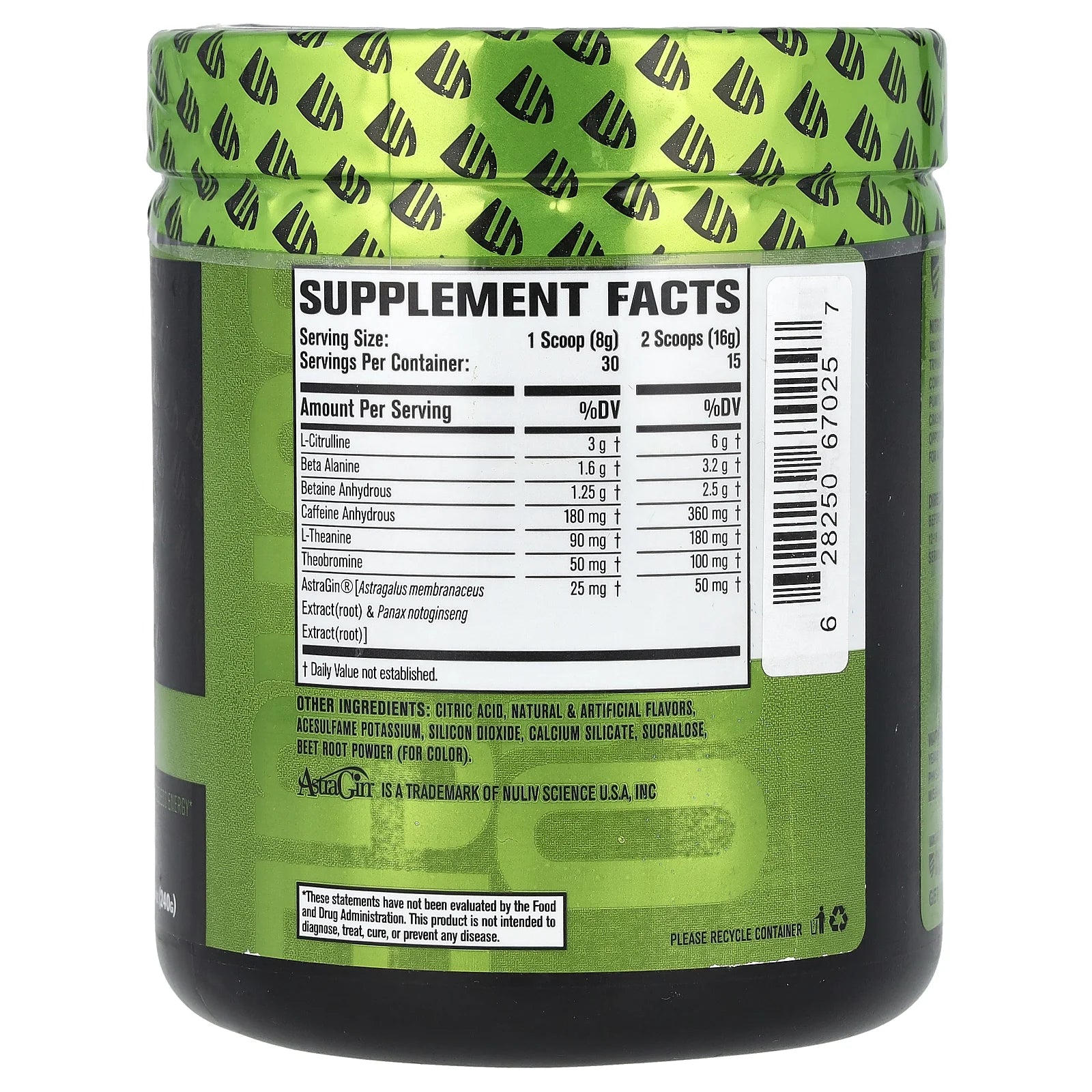 Nitrosurge Pre Workout Powder - 30 Servings, WatermelonNitrosurge Pre Workout Powder - 30 Servings, Watermelon