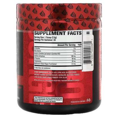 Nitrosurge Shred Pre Workout Supplement - 30Sv, Black CherryNitrosurge Shred Pre Workout Supplement - 30Sv, Black Cherry