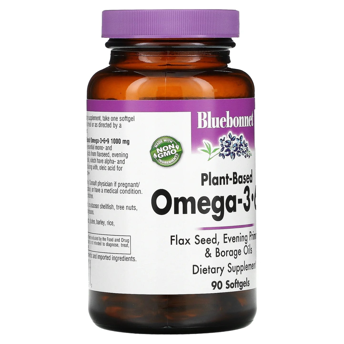 Plant Based Omega 3 - 6 - 9, 1000Mg, 90CtPlant Based Omega 3 - 6 - 9, 1000Mg, 90Ct