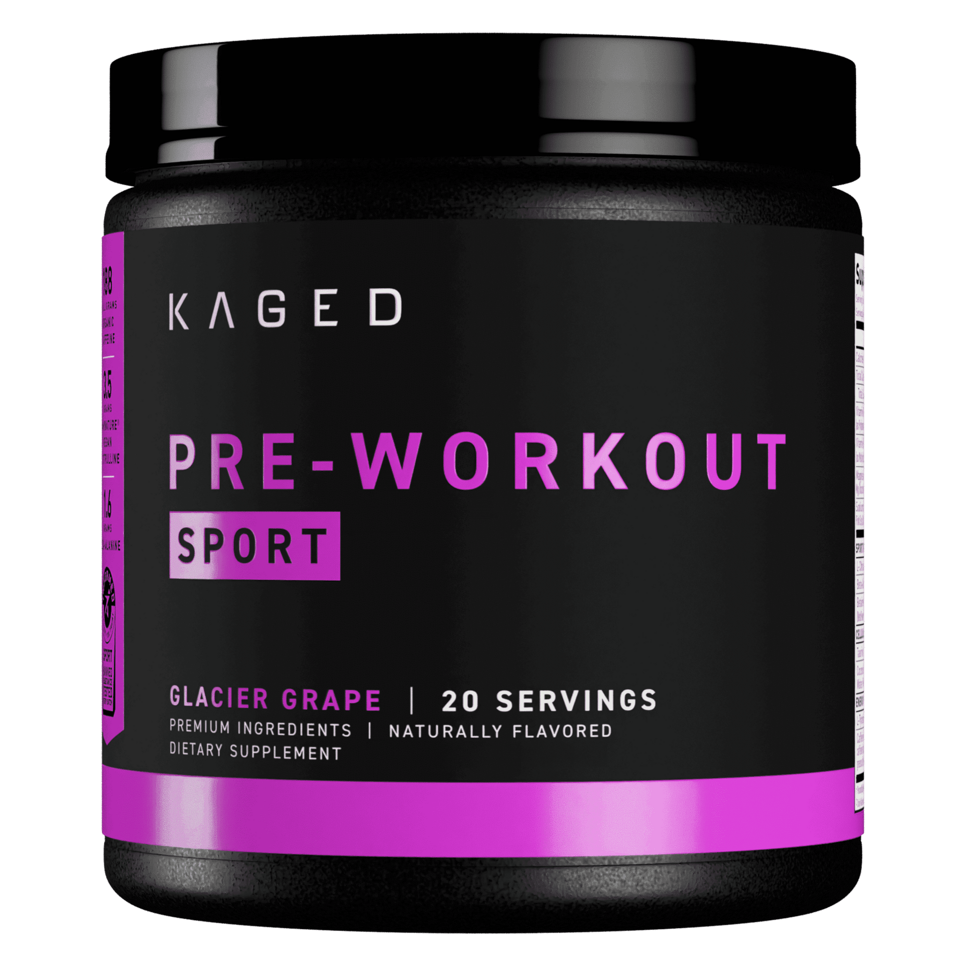 Pre - Sport Pre - Workout - Glacier Grape (9.38 Oz. / 20 Servings)Pre - Sport Pre - Workout - Glacier Grape (9.38 Oz. / 20 Servings)