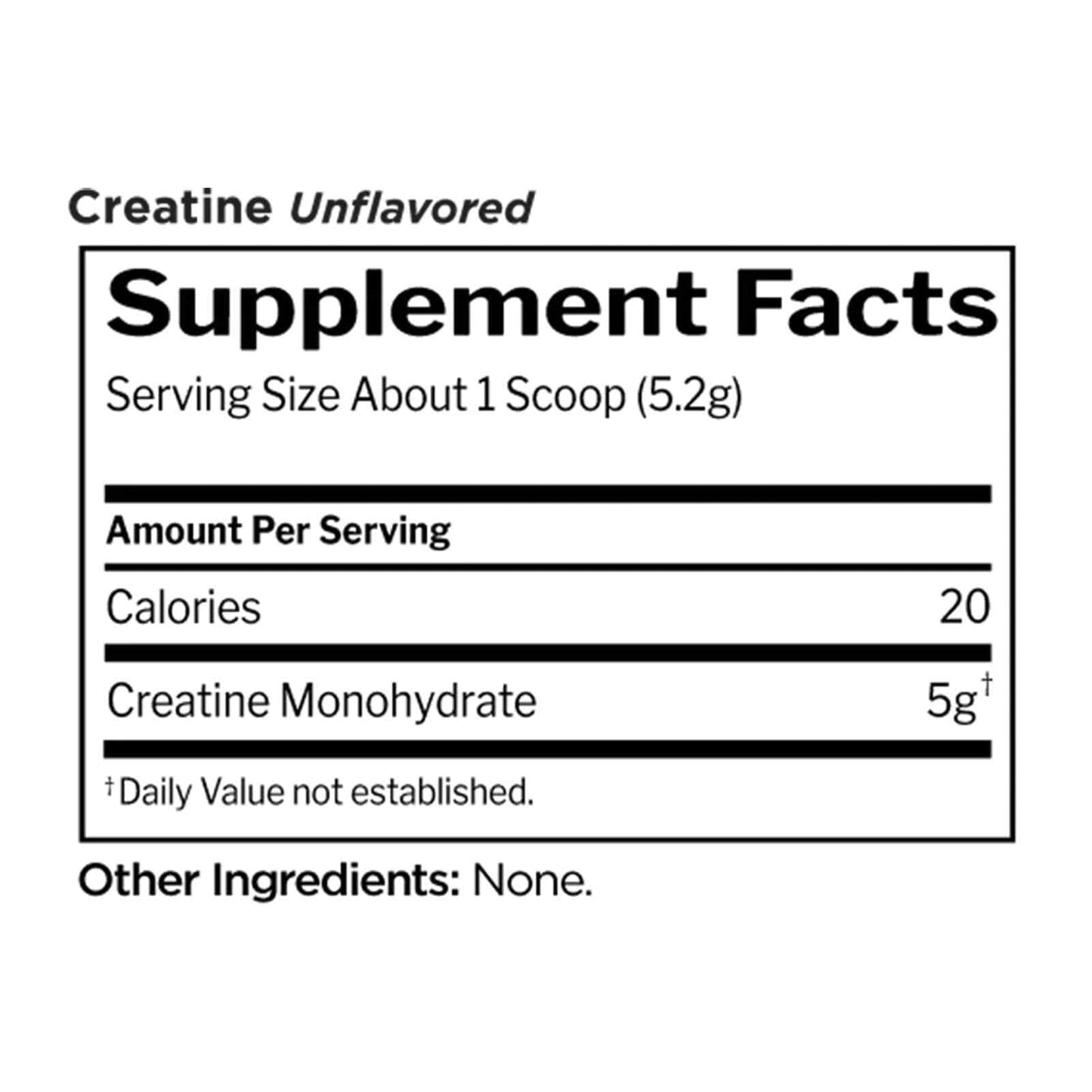 RULE 1 Creatine 150 Serv Unflavored 100% Creatine Monohydrate 750GRULE 1 Creatine 150 Serv Unflavored 100% Creatine Monohydrate 750G