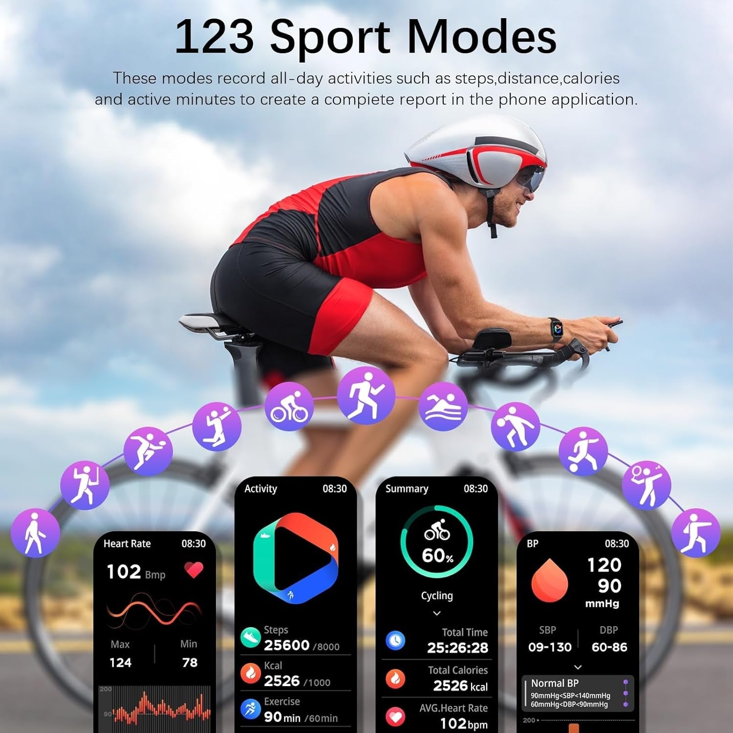 Smart Watches for Men (Answer/Make Call), Fitness Tracker with 123 Sport Modes, Heart Rate Monitor, Spo2, Step Counter, Sleep Tracker, IP68 Waterproof Sports Watch, Fitness Watch for Iphone ＆ AndroidSmart Watches for Men (Answer/Make Call), Fitness Tracker with 123 Sport Modes, Heart Rate Monitor, Spo2, Step Counter, Sleep Tracker, IP68 Waterproof Sports Watch, Fitness Watch for Iphone ＆ Android