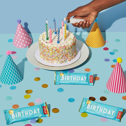 Snacks Birthday Cake Vegan Protein Bar, Soy & Gluten Free, Plant Based, Low Sugar, 15G Clean Protein, Natural Healthy Superfood Snack, Kosher Friendly, for Athletes & Active Lifestyles, 12 BarsSnacks Birthday Cake Vegan Protein Bar, Soy & Gluten Free, Plant Based, Low Sugar, 15G Clean Protein, Natural Healthy Superfood Snack, Kosher Friendly, for Athletes & Active Lifestyles, 12 Bars