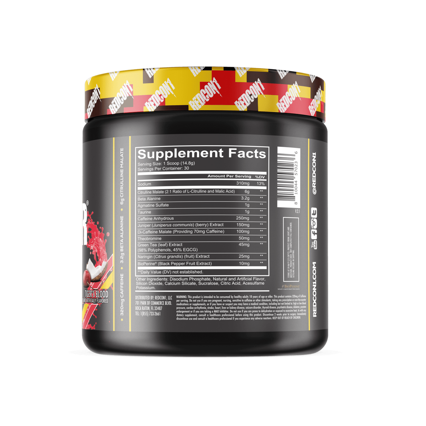 Total War Pre Workout, Tiger'S Blood - L Citrulline, Malic Acid, Green Tea Leaf Extract for Pump Boosting Pre Workout for Women & Men - 3.2G Beta Alanine to Reduce Exhaustion (30 Servings)Total War Pre Workout, Tiger'S Blood - L Citrulline, Malic Acid, Green Tea Leaf Extract for Pump Boosting Pre Workout for Women & Men - 3.2G Beta Alanine to Reduce Exhaustion (30 Servings)