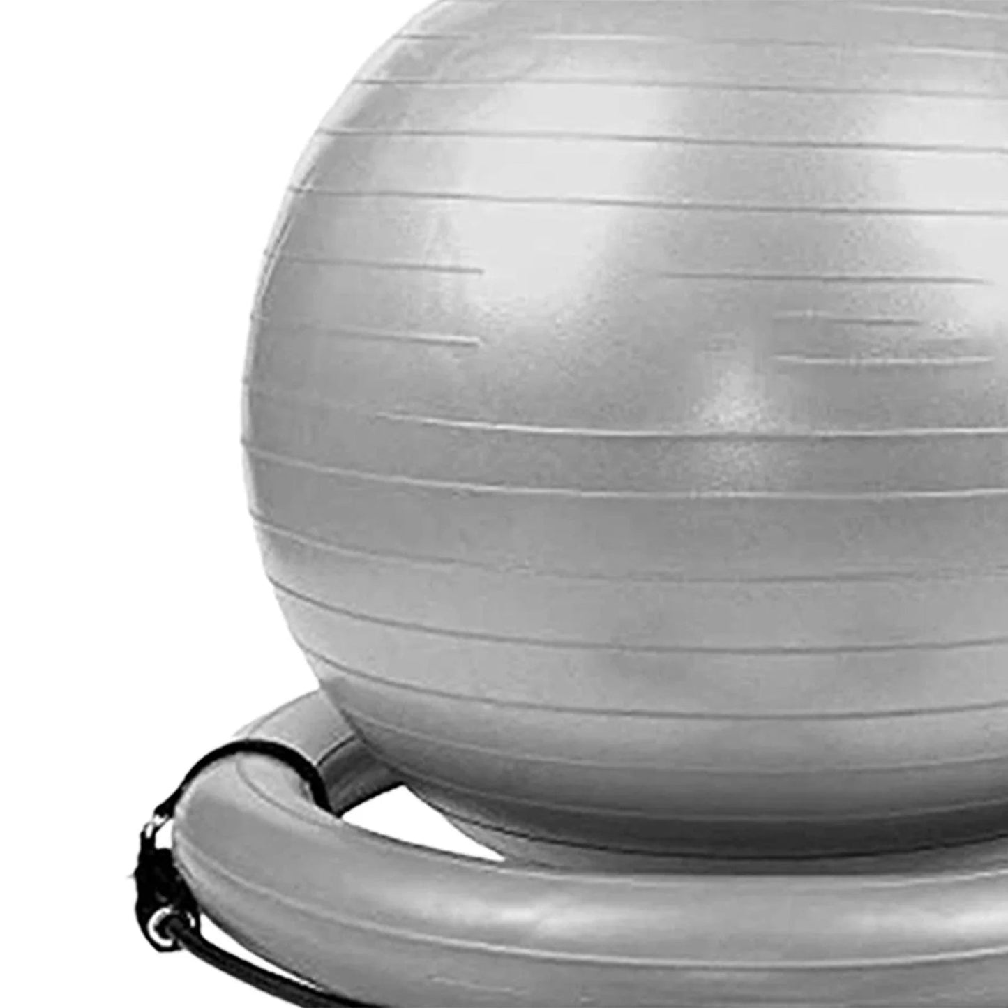 Yoga Ball Chair Kit PVC Heavy Duty Universal with Pump with Inflatable Base-Nature Fitness